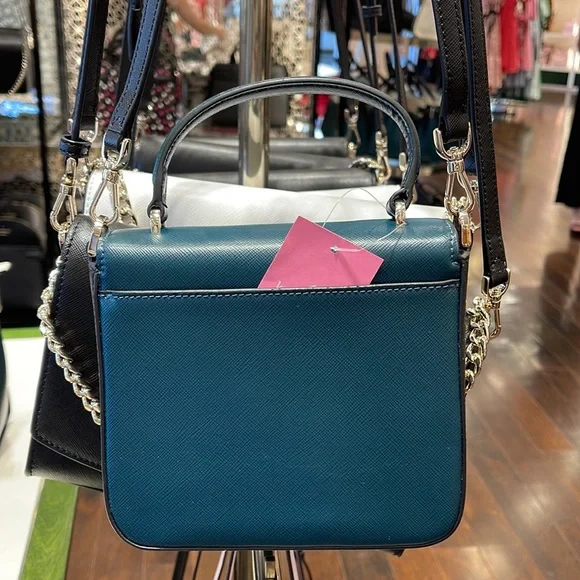 Kate Spade Staci Square Crossbody
Peacock Sapphire Multi - Picture 4 of 16